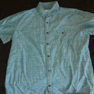 Express Short Sleeve Button Down with Pocket